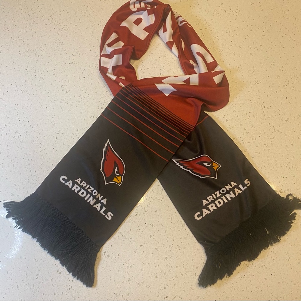 ARIZONA CARDINALS Lightweight Scarf We Are The Red Sea Red Black Winter Fall